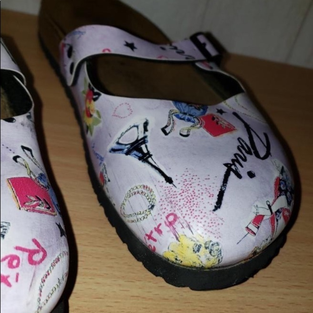 Birkis Birkenstock Paris Mule Clogs Shoes 11 - Picture 3 of 9
